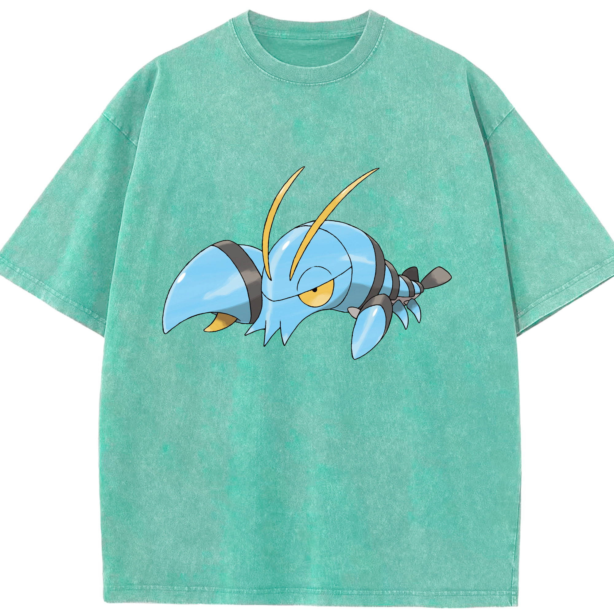 （画像用） ポケットモンスター Pokémon 綿100% ヴィンテージ風 半袖Tシャツ（フロントプリント）